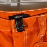 Forever 21  Cargo Pants - Women Size L - Orange Photo 3