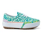 Vans  era stacked wavy daze tile blue women size 7 fast shipping Photo 1