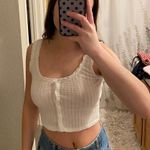 Tilly's White Lace Tank Photo 1