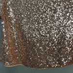 Watters Sequin Crop Top Rose Gold Short Sleeve‎ Wedding Top Bridesmaid Size 16W Photo 6