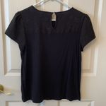 Elle  floral jacquard yoke top Photo 4