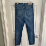 7 For All Mankind Luxe Vintage High Waist Ankle Skinny Jeans Size 28 retro chic Photo 4