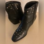 Frye and Co Black Studded Sinclair Ankle Boots size 8 Photo 9