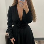 Gianni Bini Black Rose Dress Photo 0