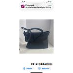 Bueno Vintage Christmas Tree Beaded Black Shoulder Tote Bag 9X3X12.5 Holiday Photo 9