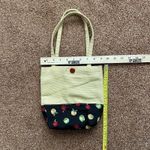 Tote Small Shoulder Bag Apples Canvas Lined Teacher School Gift Photo 4