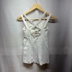 Lululemon ‎ Athletica Cream Double-Strap Tank Top Photo 6