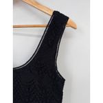 Juicy Couture Juicy‎ Couture Crochet Cowgirl Dress Womens Size 2 Black Goth Witchy Photo 3