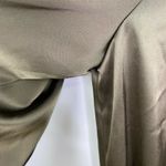 Koral  Pine Green Celeste Wide Leg Satin Pants Women Small Parachute Grunge Photo 8