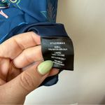 Johnny Was Jade Lorainne Blue Patterned Silk Blend Mini Dress S Photo 8