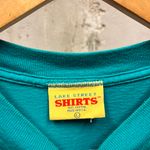 The Vintage Shop Vintage 90s Comedy My Next Husband Will Be Normal Teal Blue T-Shirt Lake Street Photo 2