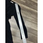 Tory Burch Silk Dress Size 2 Black Long Sleeve Knee Length Wedding Guest Photo 12