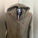 Signature Studio  Army Green Hooded Drawstring Cargo Jacket Large Photo 2