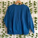 secret treasures Blue “just a little moody” sweatshirt long sleeve Photo 5