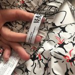 ZARA nwt  white floral midi skirt small/medium Photo 3