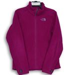 The North Face  Magenta Full Zip Jacket with Pockets Size Medium Photo 0