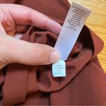 Athleta hyper focused bra dress in powervita in dried cinnamon brown size small Photo 7