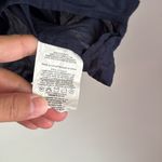 Tory Burch  Amira Blue Green Embroidered Size Large Cotton Tunic Top Swim Cover Photo 3