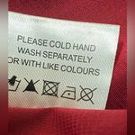 JessaKae Red Ruffled Midi Dress with Flutter Sleeves 100% Polyester Size undefined Photo 12