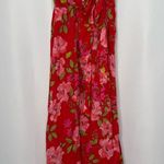 J.Crew NWT Cotton Voile Rosette Plunge Maxi Dress in Peony Vines Photo 4