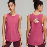 Lululemon  sculp tank in dark‎ pink/purple Women’s Size 6 Photo 1