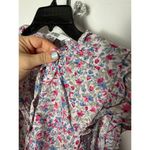 BB Dakota Steve Madden Girly Coquette Floral Ruffle Sleeveless Cotton Tank Top S Photo 1