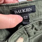 Baukjen Oralie Organic Cotton Cargo Pants in Green Size 4 EUC Photo 4