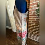 Solitaire Like new!  Floral Suede Vest Photo 2