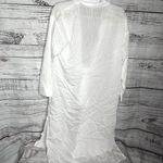 MNG Mango White Long Tie Front Light Weight Swim Cover Shirt NWOT 4 Photo 2