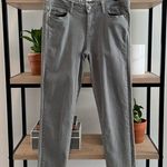 Paige Mid-Rise Skyline Ankle Peg Gray Jeans, 31 Photo 0