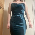 Amazon  dark green wedding guest dress Photo 1