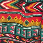 Chance or Fate Y2K Tribal Print Sleeveless Dress -Swing Style Chunky Neck Detail Large Photo 10