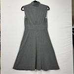 Anya Ponorovskaya Dora Gray Wool Sleeveless Midi Dress Women’s Size 6 A Photo 2