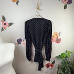 ZARA  Polka Dot Tied Waist Blouse - Size - XS Photo 1