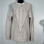 Reiss  Women's Chloe Knitted Cream Wool-Blend Sweater Size Small NWT Photo 2