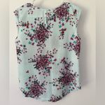 Candie's  Light Blue Floral Lace Top Photo 4