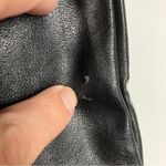 Guanyy‎ black faux leather mini skirt size large Photo 1