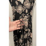 Anthropologie ASTR Floral Print Tie Waist Midi Dress Photo 8