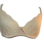 Wings Love Nude Cream Lace Bra 34C Size undefined Photo 0