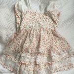 Altar'd State Floral Lace Trim romper Photo 1