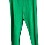 J.Crew Women’s Green Cropped Leggings Sz M New with tag Photo 0