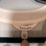 Athleta Swim Cover Up Cream Black Tassles Deep V Size XXS NWT Photo 9