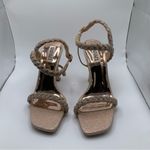 Badgley Mischka NWB  Women's Fennel Braided Gold Dress Sandals size 9  party 1971 Photo 4