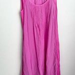 Calypso St. Barth  light pink Silk Linen dress lightweight Pockets Sleeveless XS Photo 0