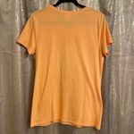 PINK - Victoria's Secret  Orange Shine Rhinestone Bling Love Pink Top, Large Photo 1
