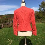 Talbots  Petite Coral Italian Fabric Blazer Sz 10p Photo 3