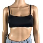 ANDIE Swim Top Women Sz S Black Bora Bora Convertible Retro Feminity Grunge NWT Photo 8