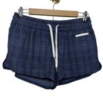 Vuori Clementine Shorts in Ink Shibori Grid Women’s Sz. M Photo 1