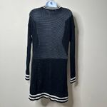 American Eagle  Black/White Button Front Crochet Knit Cardigan Women's XS Photo 2