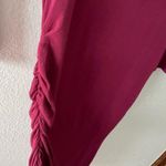 Lisa & Lucy Maternity Dress Burgundy Wine NWT Size Small Photo 2